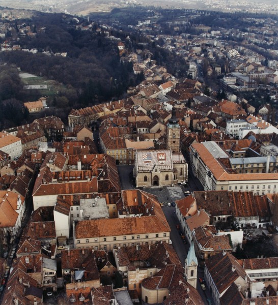 Gornji grad 1985.-1990. godine (Foto Stanko Szabo)